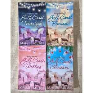 BLACKBIRD BEACH Book Set 5 6 7 & 8 Gulf Coast Cottage by Maggie Miller